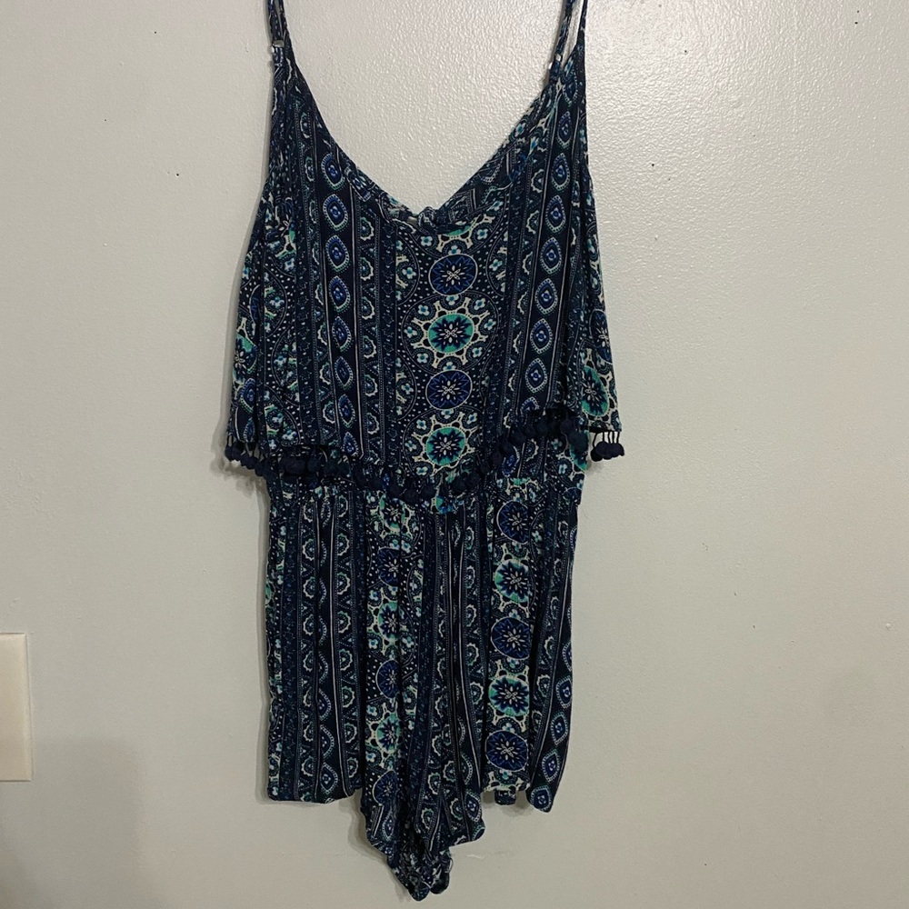 Blue romper